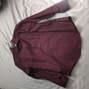 Burgundy Dress Shirt
